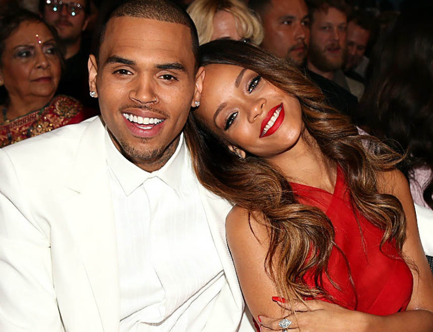 Chris Brown and Rihanna