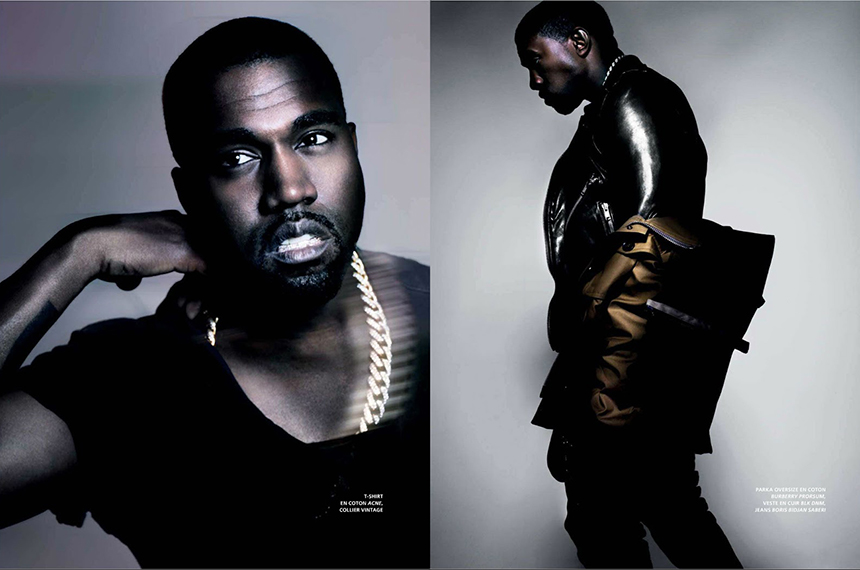 Kim & Kanye L'Officiel Hommes