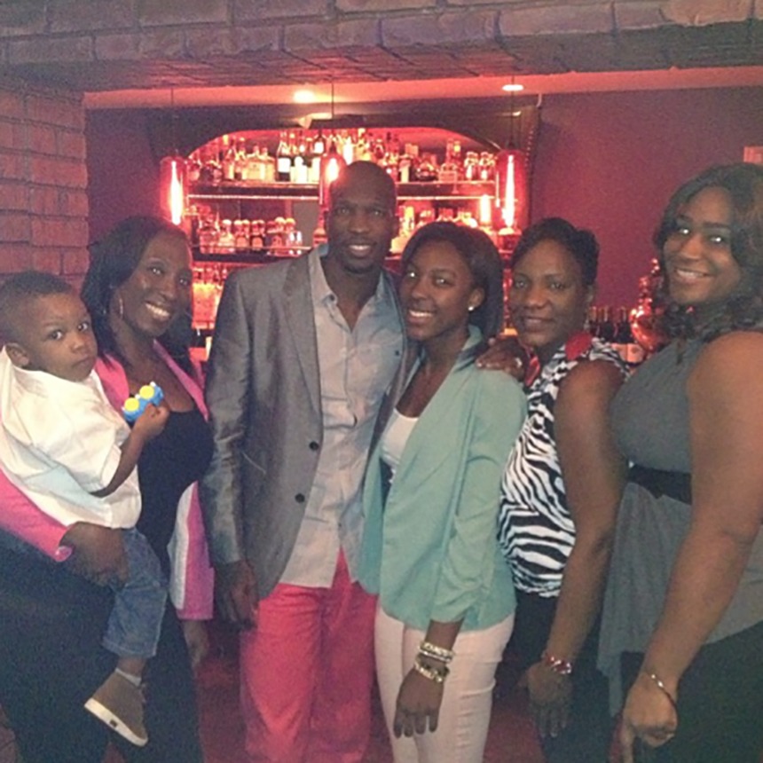 Chad Johnson And Family
